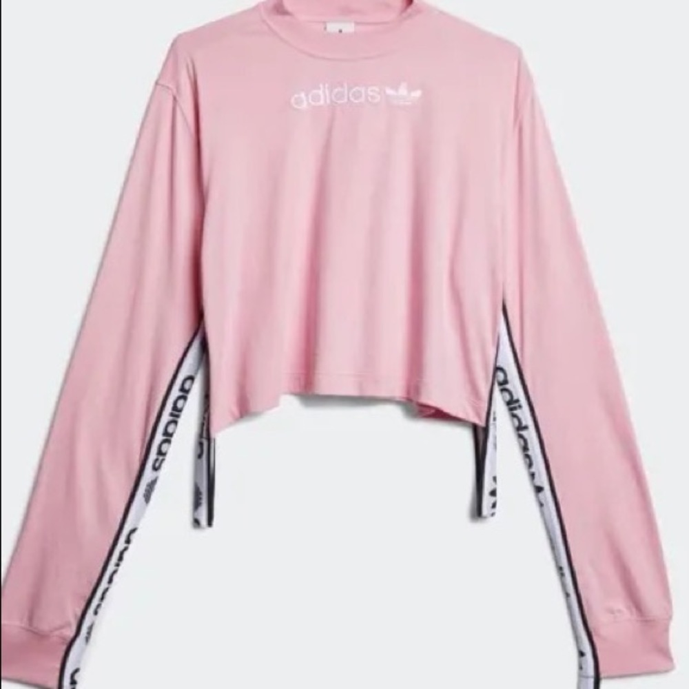Adidas Long Sleeve Crop Top